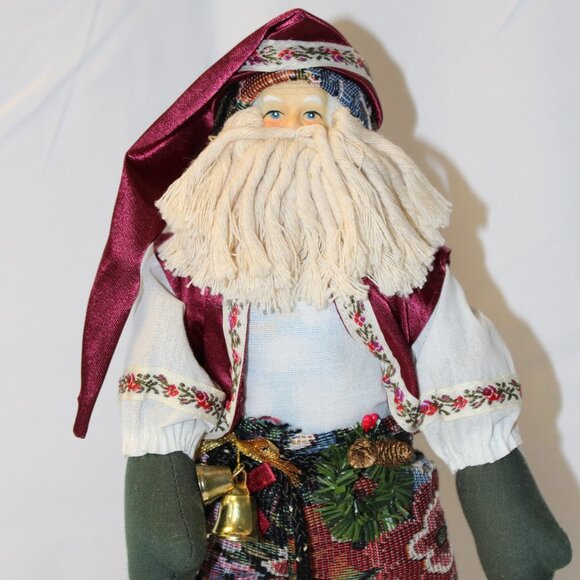 Vintage Weihnachtsmann Christmas Man Legend of Germany Old World Santa Doll deco - Picture 5 of 13